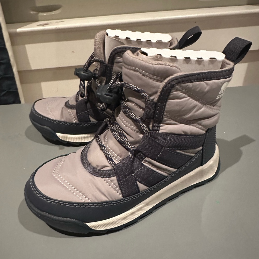 Sorel Kids Snow Boots - Gray and Black